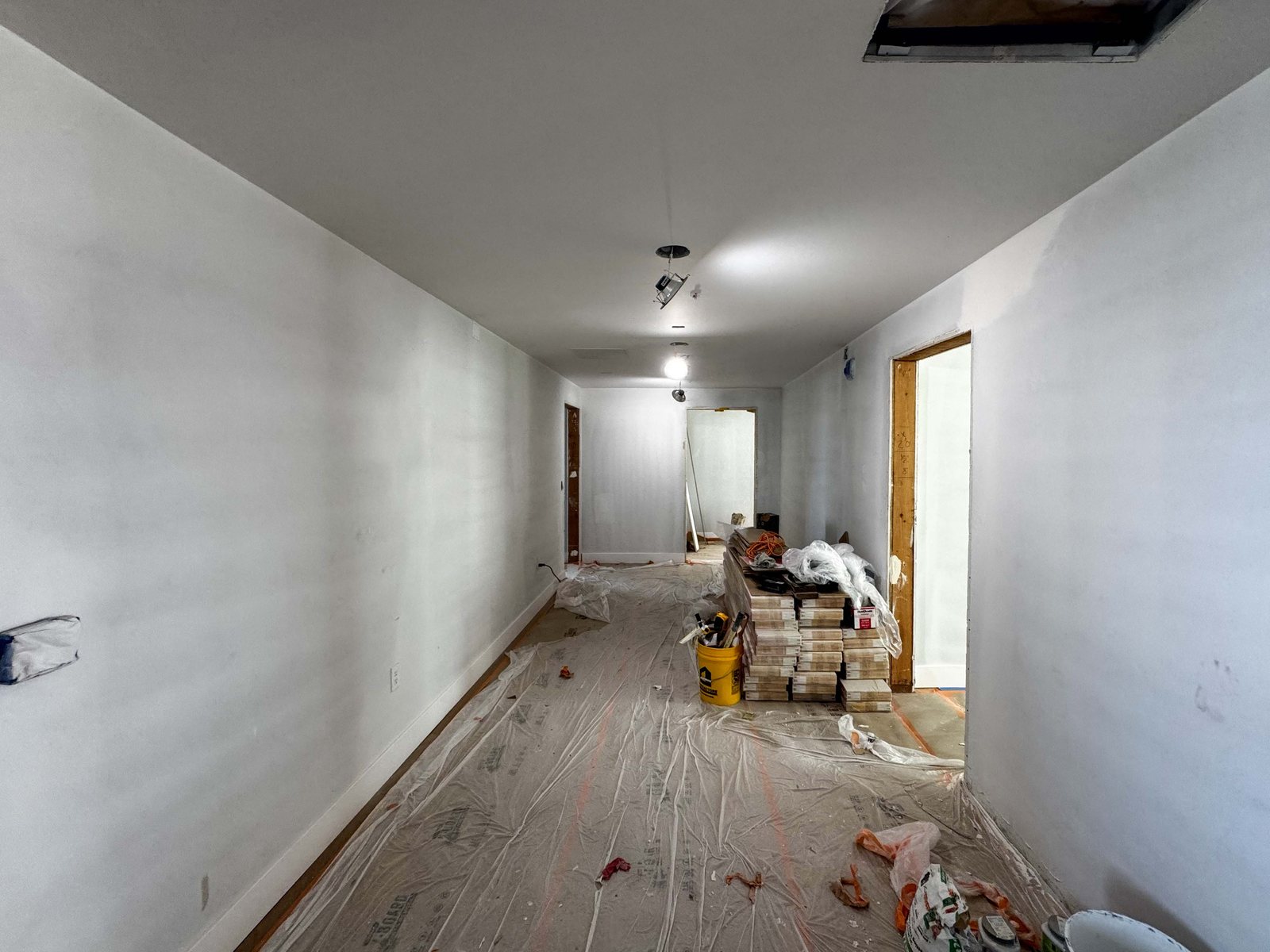 Third Floor During Construction